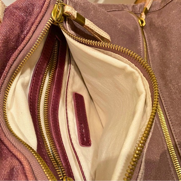 Liebeskind multi compartment handbag | zippers | gold tone hardware - Picture 6 of 10